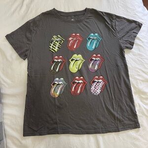 The Rolling Stones Gray Tee